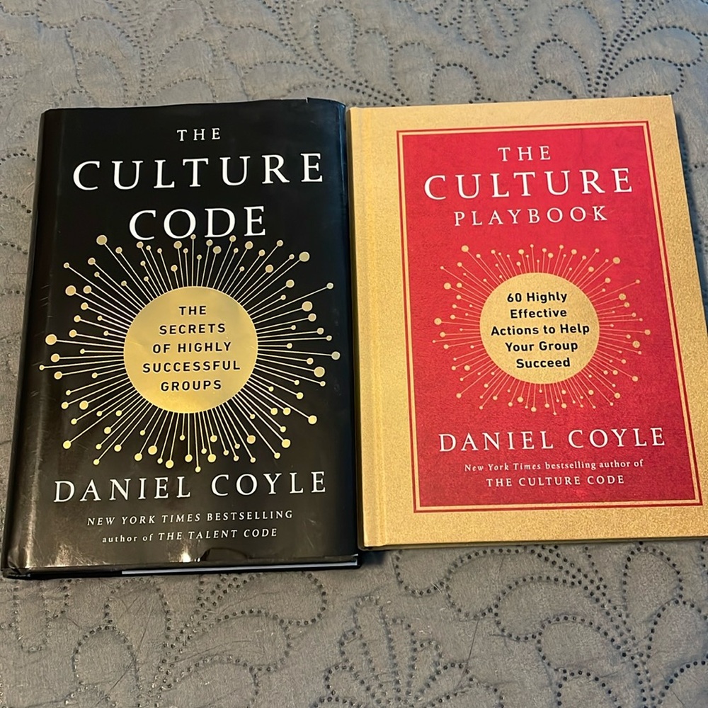 BOOKS- The Culture Code and The Culture Playbook